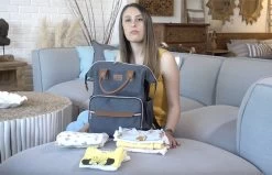 Periwinkle - Luiertassen - Waterproof Baby Verzorgingstas - Baby Rugzak - Luiertas - Verzorgingstas - Linnen - Bordeaux -Babyproducten Winkel 1200x772 8