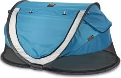 Deryan Peuter Luxe Campingbedje – Inclusief Zelfopblaasbare Matras - Blue -Babyproducten Winkel 1200x781