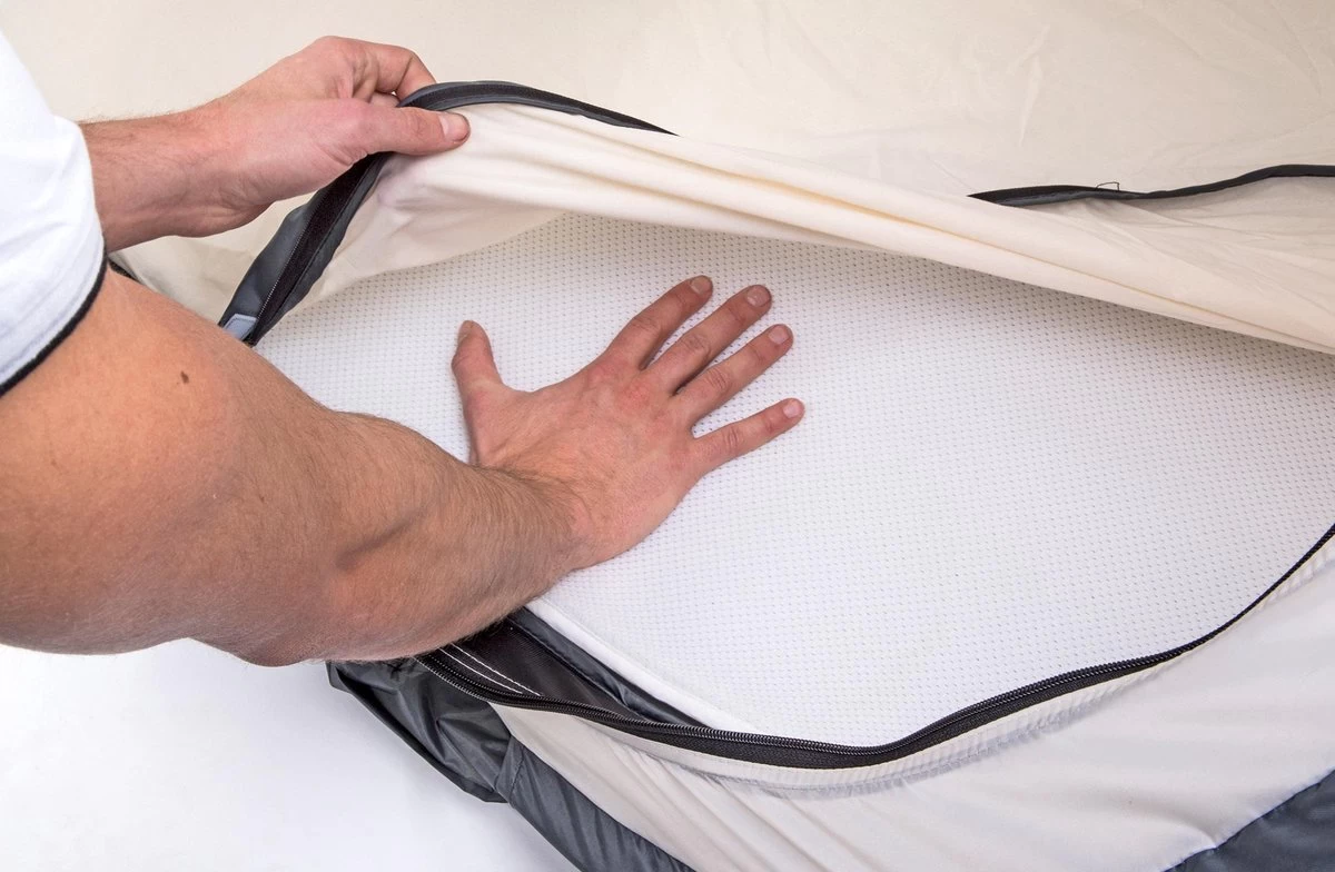 Deryan 3D Welcool Matras - Peuter Luxe - Ademend Matras 4 Deryan 3D Welcool Matras - Peuter Luxe - Ademend Matras - Afbeelding 4