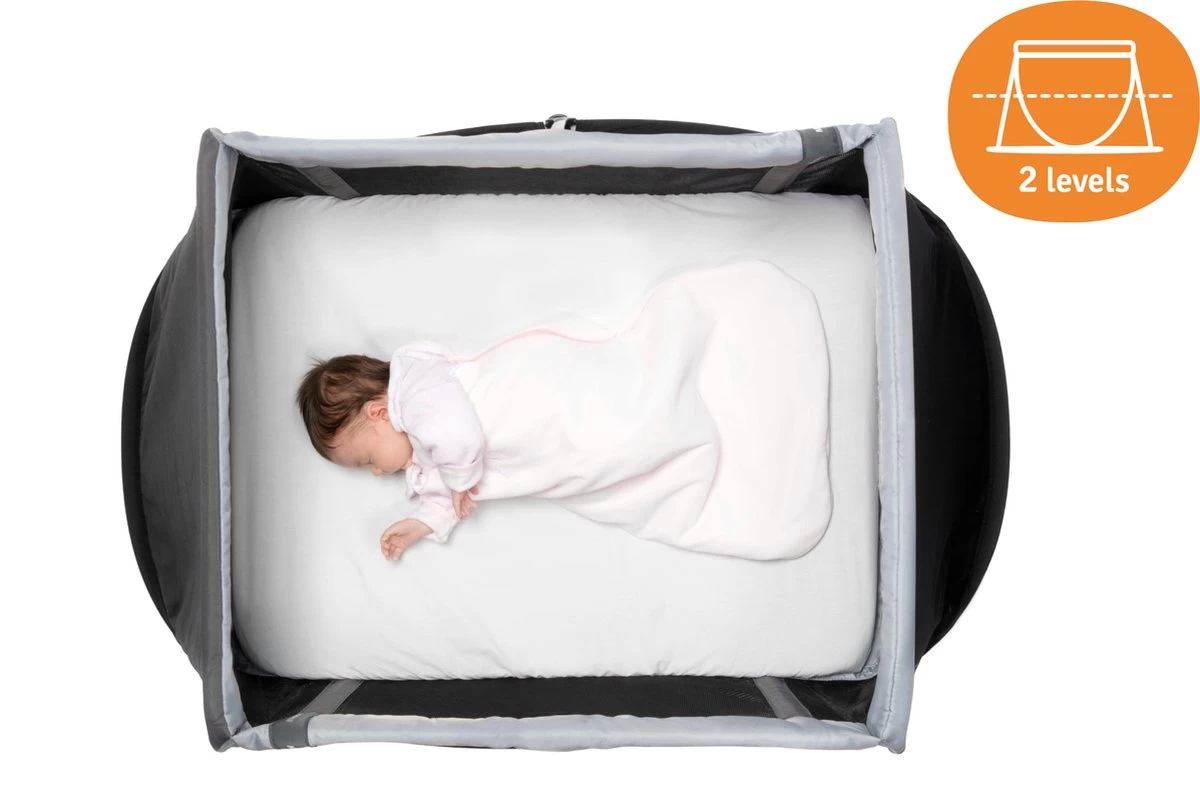 AeroMoov Instant Travel Cot Reisbed - Grey Rock 9 AeroMoov Instant Travel Cot Reisbed - Grey Rock - Afbeelding 9