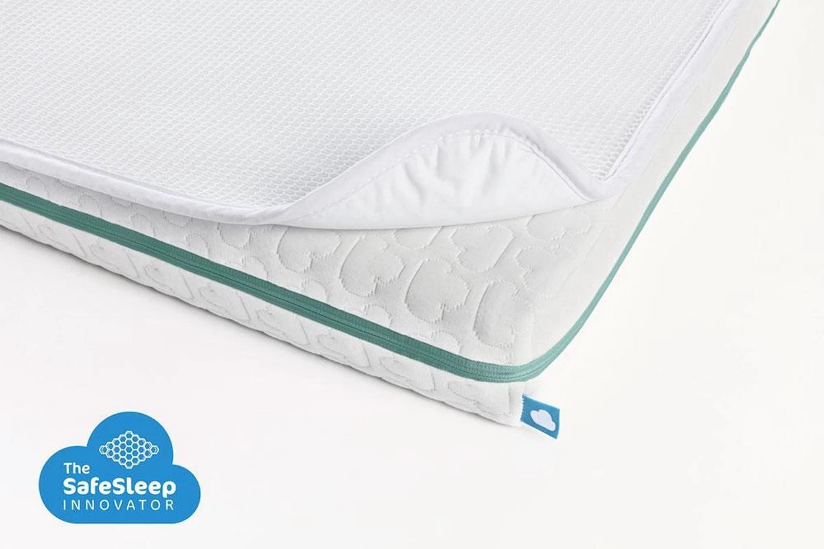 AeroSleep® ECOlution Pack 2-in-1 : Matras + 3D Matrasbeschermer - Bed - 150 X 70 Cm 15 AeroSleep® ECOlution Pack 2-in-1 : Matras + 3D Matrasbeschermer - Bed - 150 X 70 Cm - Afbeelding 15