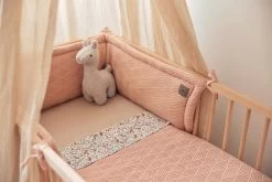 Jollein Bedomrander River Knit 180x35cm - Pale Pink 14 Jollein Bedomrander River Knit 180x35cm - Pale Pink -Babyproducten Winkel 1200x800 199