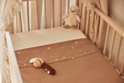 Jollein Baby Laken Wieg 75x100cm Stargaze - Biscuit -Babyproducten Winkel 1200x800 259