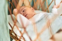 Jollein Baby Laken Wieg 75x100cm Snake - Ash Green -Babyproducten Winkel 1200x800 266