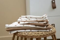 Meyco Mini Panther Swaddle - 2-pack - Toffee - 120x120cm -Babyproducten Winkel 1200x800 37