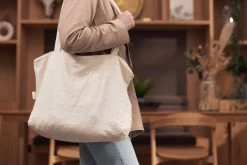 Jollein Shopper Embroidery - Ivory -Babyproducten Winkel 1200x800 90