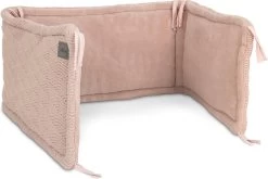 Jollein Bedomrander River Knit 180x35cm - Pale Pink