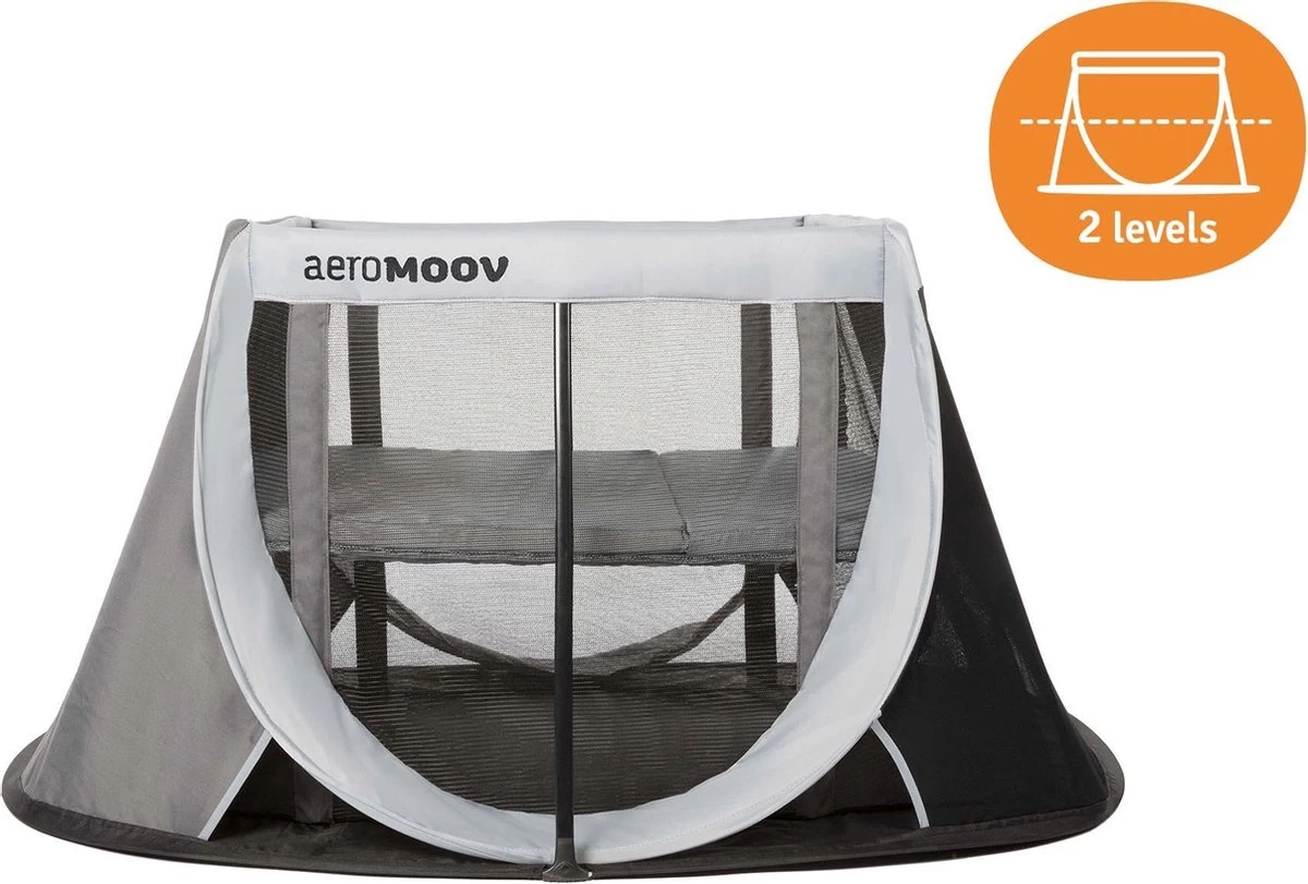 AeroMoov Instant Travel Cot Reisbed - Grey Rock 10 AeroMoov Instant Travel Cot Reisbed - Grey Rock - Afbeelding 10