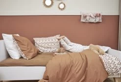 Meyco Uni Hoeslaken Juniorbed - 2-pack - Toffee - 70x140/150cm -Babyproducten Winkel 1200x821 1