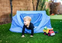 Deryan Peuter Luxe Campingbedje – Inclusief Zelfopblaasbare Matras - Blue -Babyproducten Winkel 1200x830 10