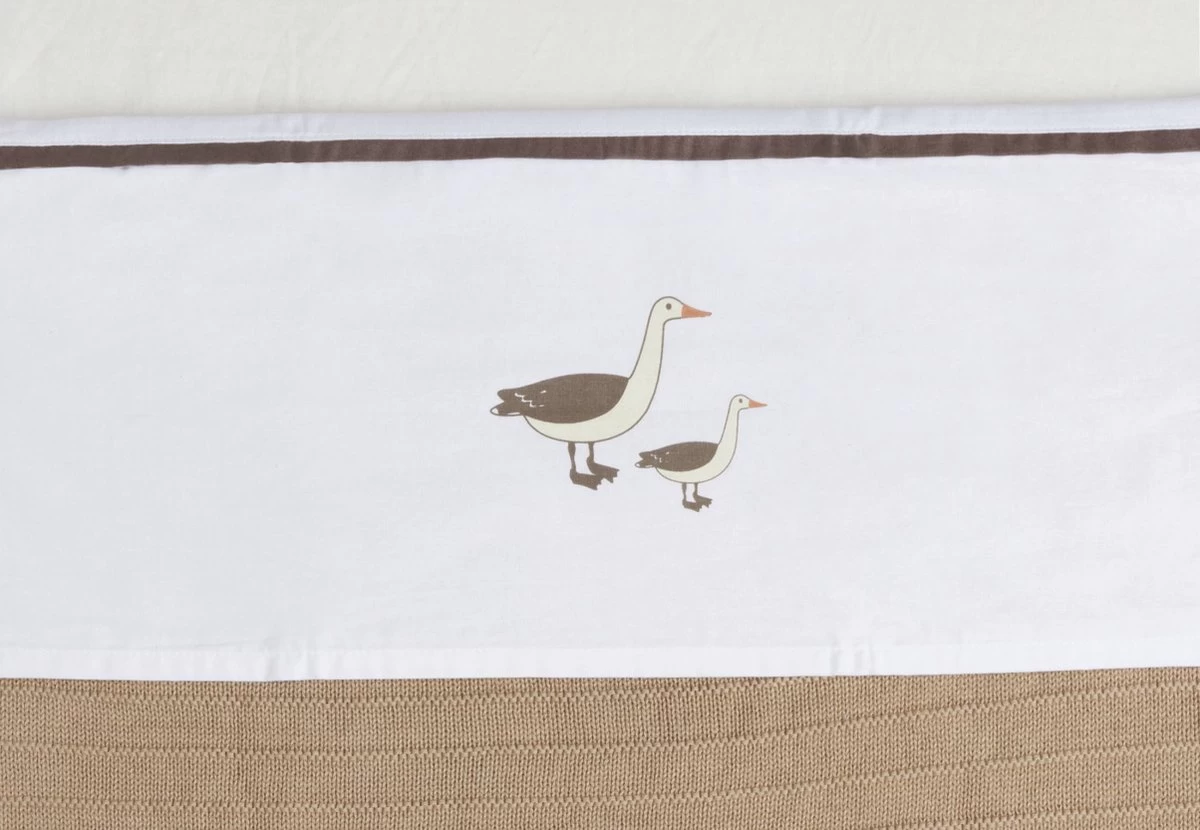 Jollein Baby Laken Ledikant 120x150cm - Goose 7 Jollein Baby Laken Ledikant 120x150cm - Goose - Afbeelding 7