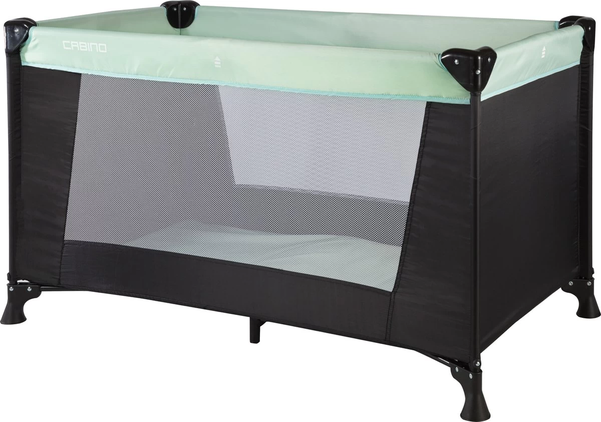 Cabino Campingbedje / Reisbed– 120 X 60 Cm - Soft Mint 3 Cabino Campingbedje / Reisbed– 120 X 60 Cm - Soft Mint - Afbeelding 3