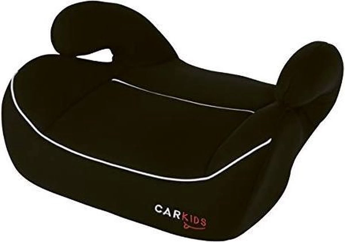 Carkids Auto Zitverhoger Zwart En Wit | Autostoel Groep 3 Met Isofix | Kinderen Vanaf 125 Cm | 22-36 Kg