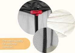 Deryan Draagbare Kinderbox - Zwart - Vaste Matrasbodem - Reisbox - Campingbedje -Babyproducten Winkel 1200x853 2