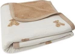 Jollein Baby Deken Ledikant Jersey 100x150cm - Teddy Bear -Babyproducten Winkel 1200x858 3