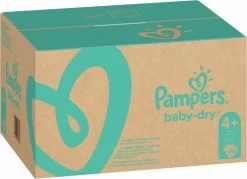 Pampers® Pampers Baby-Dry Luiers - Maat 4+ (10-15 Kg) - 152 Stuks - Multi-Pack -Babyproducten Winkel 1200x872