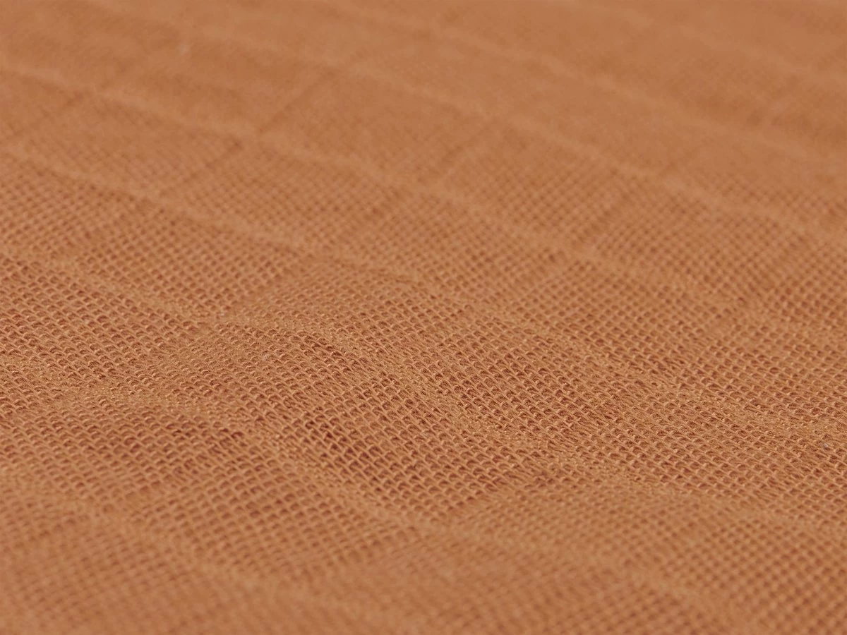 Jollein Hydrofiele Doek Small 70x70cm Bamboe Katoen - Caramel - 4 Stuks 3 Jollein Hydrofiele Doek Small 70x70cm Bamboe Katoen - Caramel - 4 Stuks - Afbeelding 3