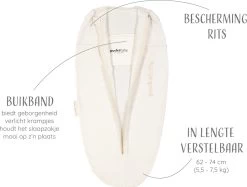 Puckababy Inbakerslaapzak Original Mini - 3-6 Maanden - Cotton - Pure 11 Puckababy Inbakerslaapzak Original Mini - 3-6 Maanden - Cotton - Pure -Babyproducten Winkel 1200x908 6