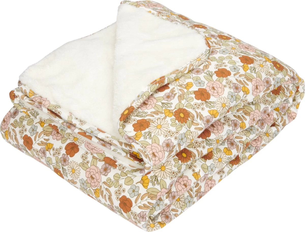 Little Dutch - Ledikantdeken Vintage Little Flowers 2 Little Dutch - Ledikantdeken Vintage Little Flowers - Afbeelding 2
