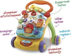 VTech 2 In 1 Baby Walker - Educatief Babyspeelgoed - Loopwagen Met Licht -Babyproducten Winkel 1200x922 2