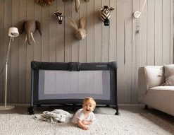 Koelstra Travelsleeper Campingbedje - Met Verhoger - Grijs -Babyproducten Winkel 1200x928 1