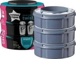 Tommee Tippee Twist & Click Milieuvriendelijke Luieremmer Navulling - Duurzaam Geproduceerde Greenfilm - 3 Stuks 19 Tommee Tippee Twist & Click Milieuvriendelijke Luieremmer Navulling - Duurzaam Geproduceerde Greenfilm - 3 Stuks -Babyproducten Winkel 1200x936