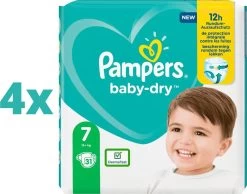 Pampers® Pampers Baby-Dry Luiers - Maat 7 (+15 Kg) - 124 Stuks - Maandbox 17 Pampers® Pampers Baby-Dry Luiers - Maat 7 (+15 Kg) - 124 Stuks - Maandbox -Babyproducten Winkel 1200x942 1