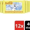Zwitsal Kids Snoetenpoetsers - 12 X 40 Stuks - Voordeelverpakking