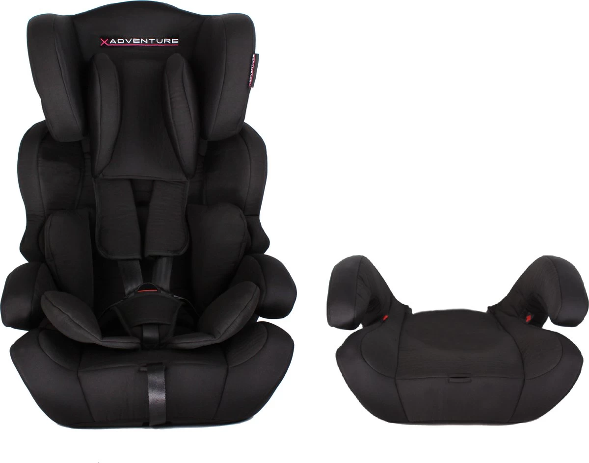 X Adventure Autostoel Premium Groep 1/2/3 (9-36 Kg) - Zwart 1 X Adventure Autostoel Premium Groep 1/2/3 (9-36 Kg) - Zwart
