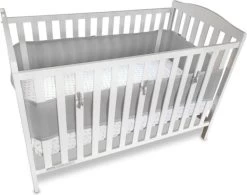 Ademend Baby Bedomrander Luchtstroom Kinderbedvoering | Laveqta -Babyproducten Winkel 1200x949 2