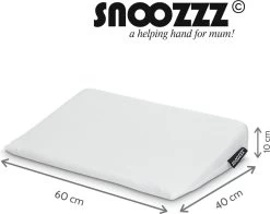 Snoozzz Reflux Kussen - Baby Hellend Kussen Voor Ledikant - Ventilerend - Met Wasbare Hoes - Wit 14 Snoozzz Reflux Kussen - Baby Hellend Kussen Voor Ledikant - Ventilerend - Met Wasbare Hoes - Wit -Babyproducten Winkel 1200x953