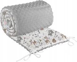 Bedbumper- Bedomrander- Zachte Herten Ontwerp- 180x30cm