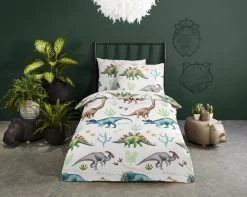 Good Morning Kids Dekbedovertrek Dino-Ledikant (100 X 135 Cm) -Babyproducten Winkel 1200x959 7