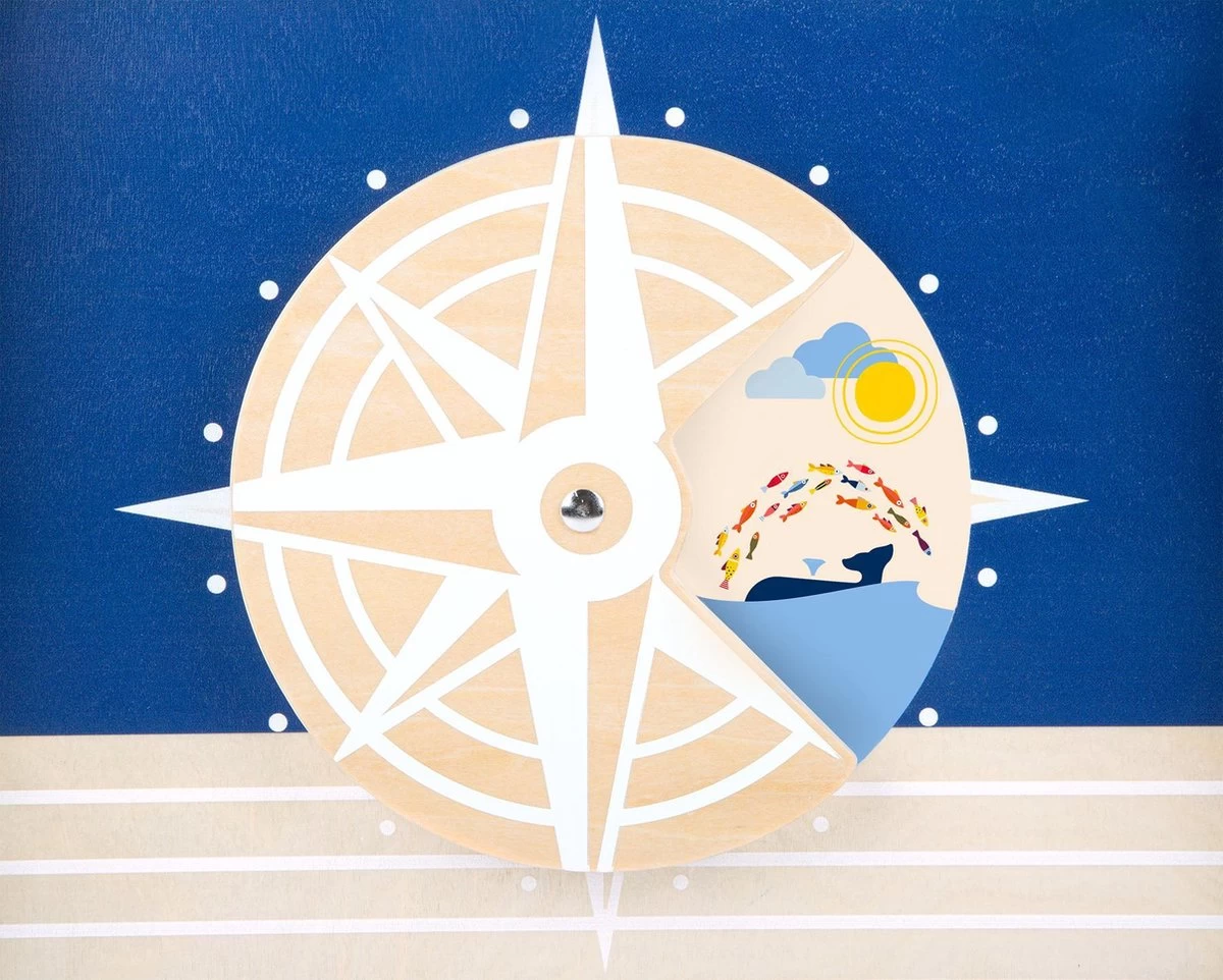 Baby Walvis Loopwagen - Houten Speelgoed Vanaf 1 Jaar 6 Baby Walvis Loopwagen - Houten Speelgoed Vanaf 1 Jaar - Afbeelding 6