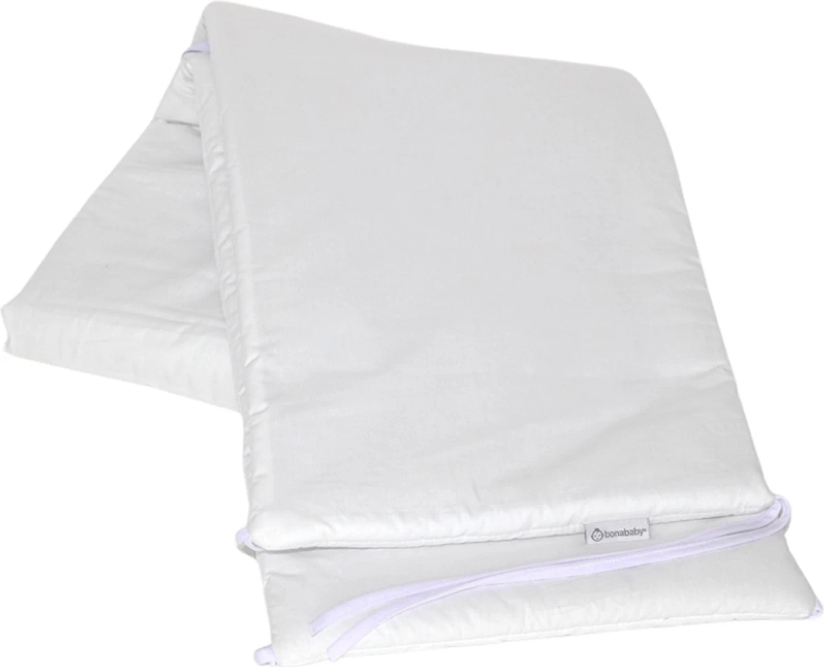 Bedomrander Moskou Wit - Bedbumper 2 Bedomrander Moskou Wit - Bedbumper - Afbeelding 2