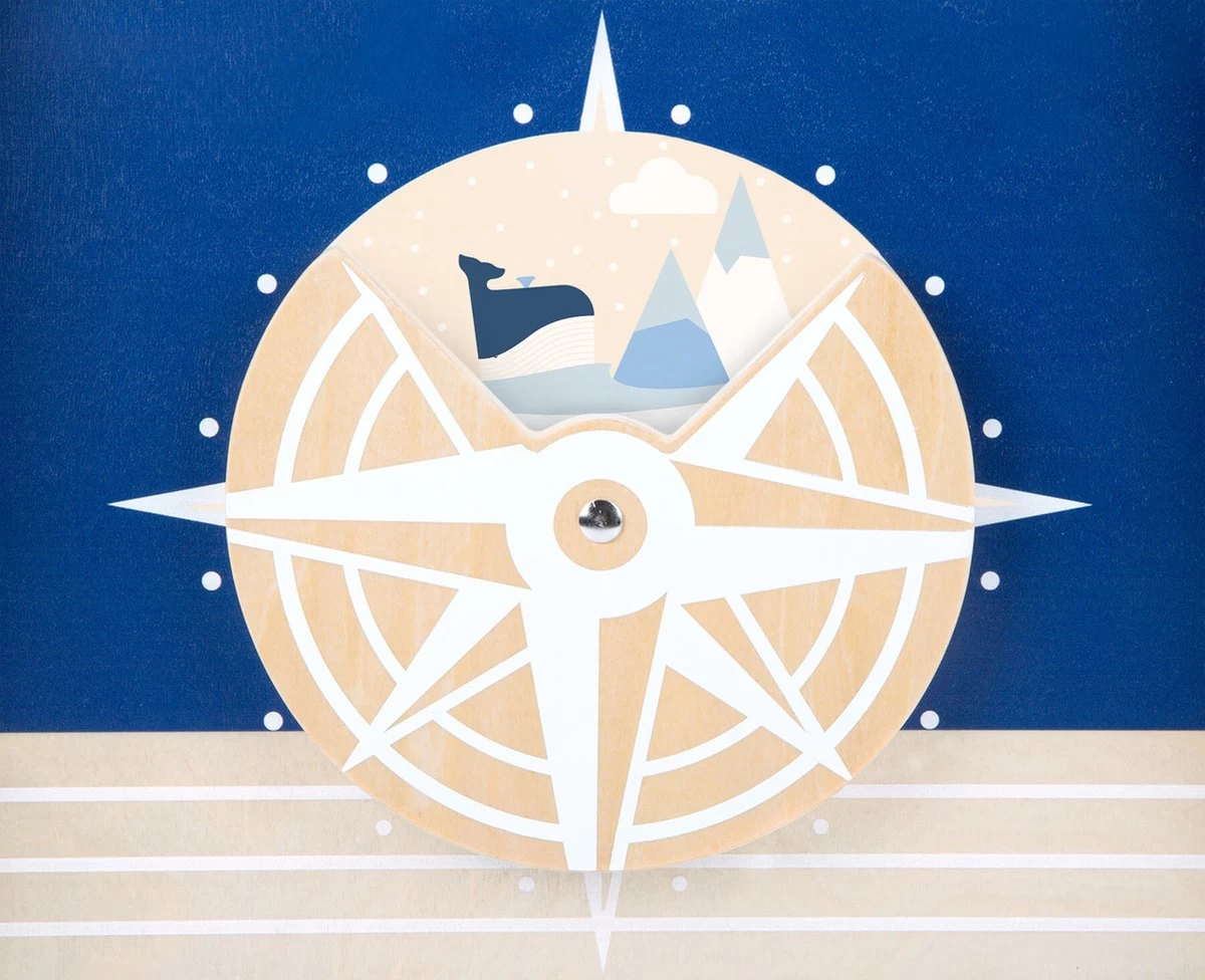 Baby Walvis Loopwagen - Houten Speelgoed Vanaf 1 Jaar 7 Baby Walvis Loopwagen - Houten Speelgoed Vanaf 1 Jaar - Afbeelding 7