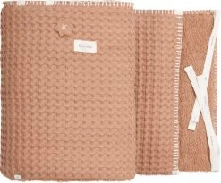 Koeka Boxbumper Wafel Amsterdam - Lichtbruin 180x30cm