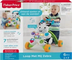 Fisher Price Fisher-Price Loop Met Mij Zebra - Looptrainer 36 Fisher Price Fisher-Price Loop Met Mij Zebra - Looptrainer -Babyproducten Winkel 1200x997 1