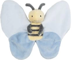 Happy Horse Bij Benja Knuffeldoekje - Blauw/Geel - Baby Cadeau