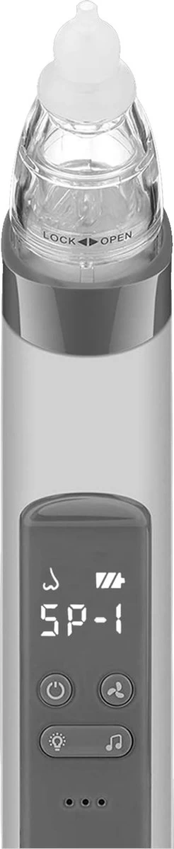 Hoy En Dia Neusreiniger Baby Snoetenpoetsers – Elektrische Neuszuiger En Blackhead Remover- Neuspeer Met USB - Muziek