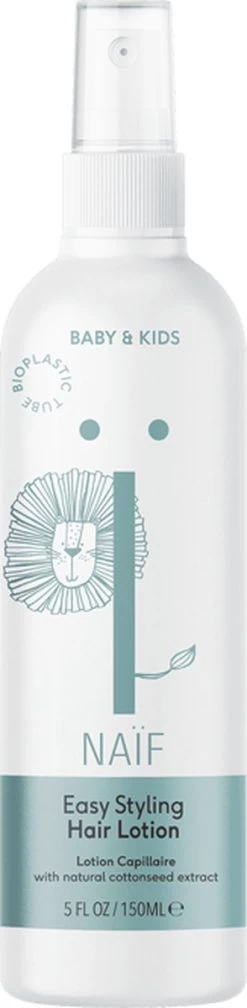 Naïf Easy Styling Haarlotion - Baby En Kind - 150ml - Met Natuurlijke Ingrediënten -Babyproducten Winkel 294x1200 1