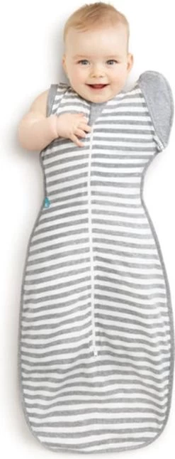Love To Dream™ Babyslaapzak Swaddle Up™ - Inbakeren Afbouwen - Baby 4-6 Maanden - 6-8.5 Kg - All Season - Grijs -Babyproducten Winkel 459x1200 1