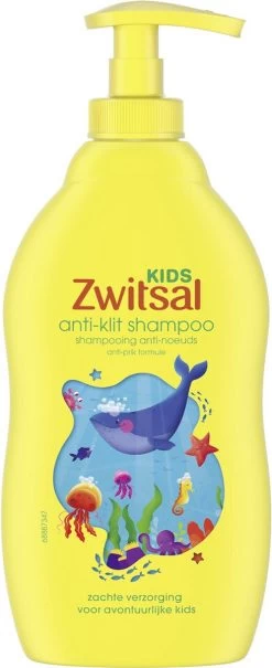 Zwitsal Kids Anti-Klit Shampoo - 6 X 400 Ml - Voordeelverpakking -Babyproducten Winkel 490x1200 1
