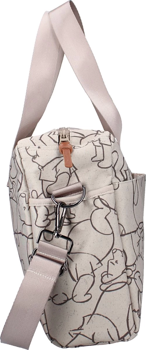 Luiertas - Winnie The Pooh - Cuddles All Day - Beige 2 Luiertas - Winnie The Pooh - Cuddles All Day - Beige - Afbeelding 2