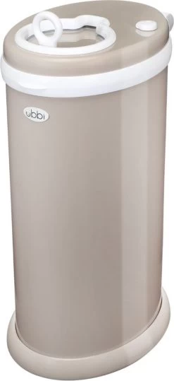 Ubbi® Ubbi Luieremmer - Taupe - Metaal - Geurloos
