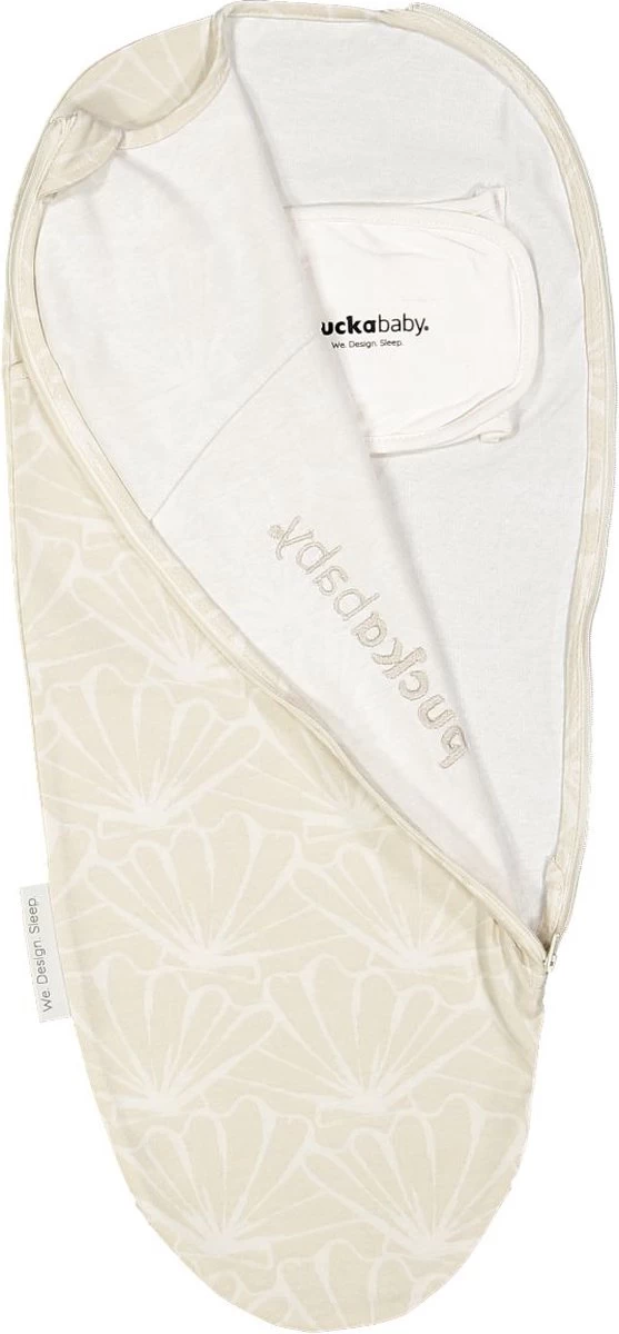 Puckababy Inbakerslaapzak Original Piep 0-3 Maanden - Seashell Sand 2 Puckababy Inbakerslaapzak Original Piep 0-3 Maanden - Seashell Sand - Afbeelding 2