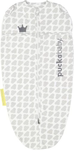 Puckababy Inbakerslaapzak Original Mini 3-6 Maanden - Sheep Clouds -Babyproducten Winkel 589x1200 1