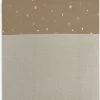 Jollein Baby Laken Wieg 75x100cm Stargaze - Biscuit