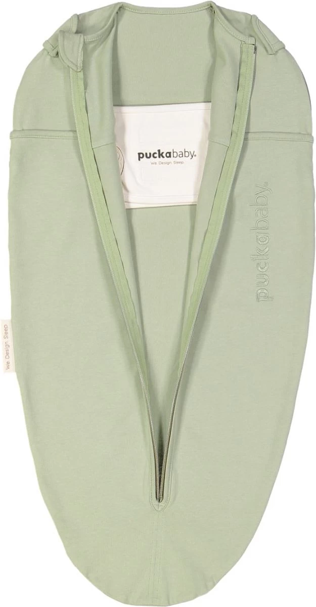 Puckababy Inbakerslaapzak Original Mini - 3-6 Maanden - Cotton - Olive 3 Puckababy Inbakerslaapzak Original Mini - 3-6 Maanden - Cotton - Olive - Afbeelding 3