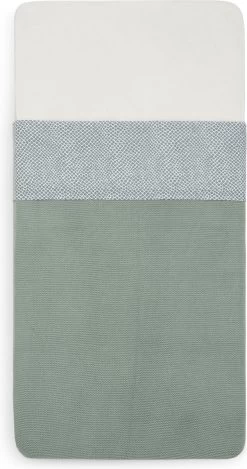Jollein Baby Laken Wieg 75x100cm Snake - Ash Green -Babyproducten Winkel 632x1200 4